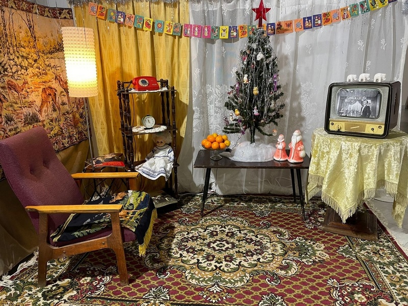 Выставка- фотозона «Советский Новый год»